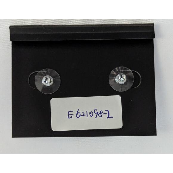 nOir Silver Tone Twisted Knot Earrings - Picture 3 of 4